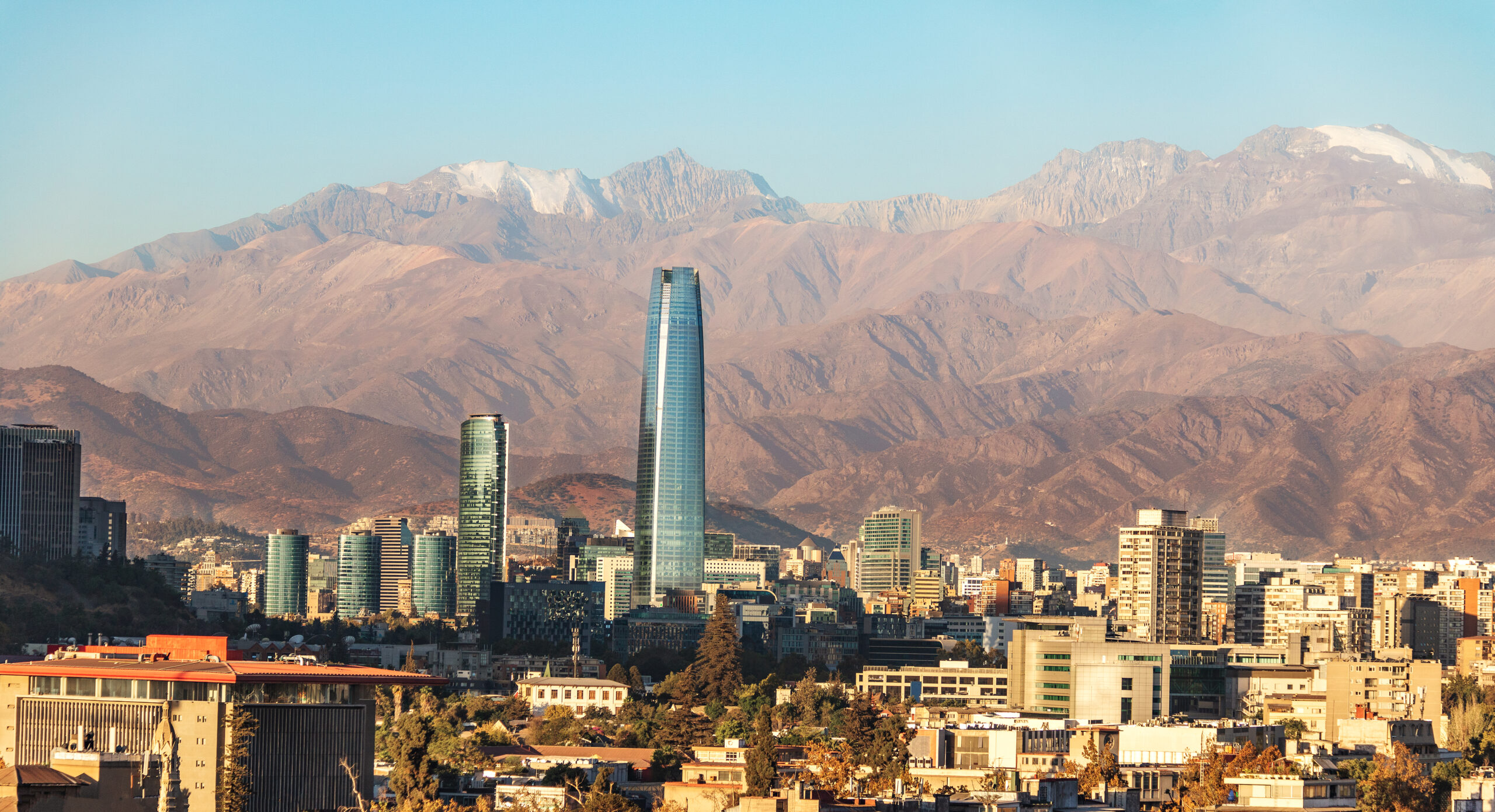 Capital of the nation of Chile, Santiago de Chile