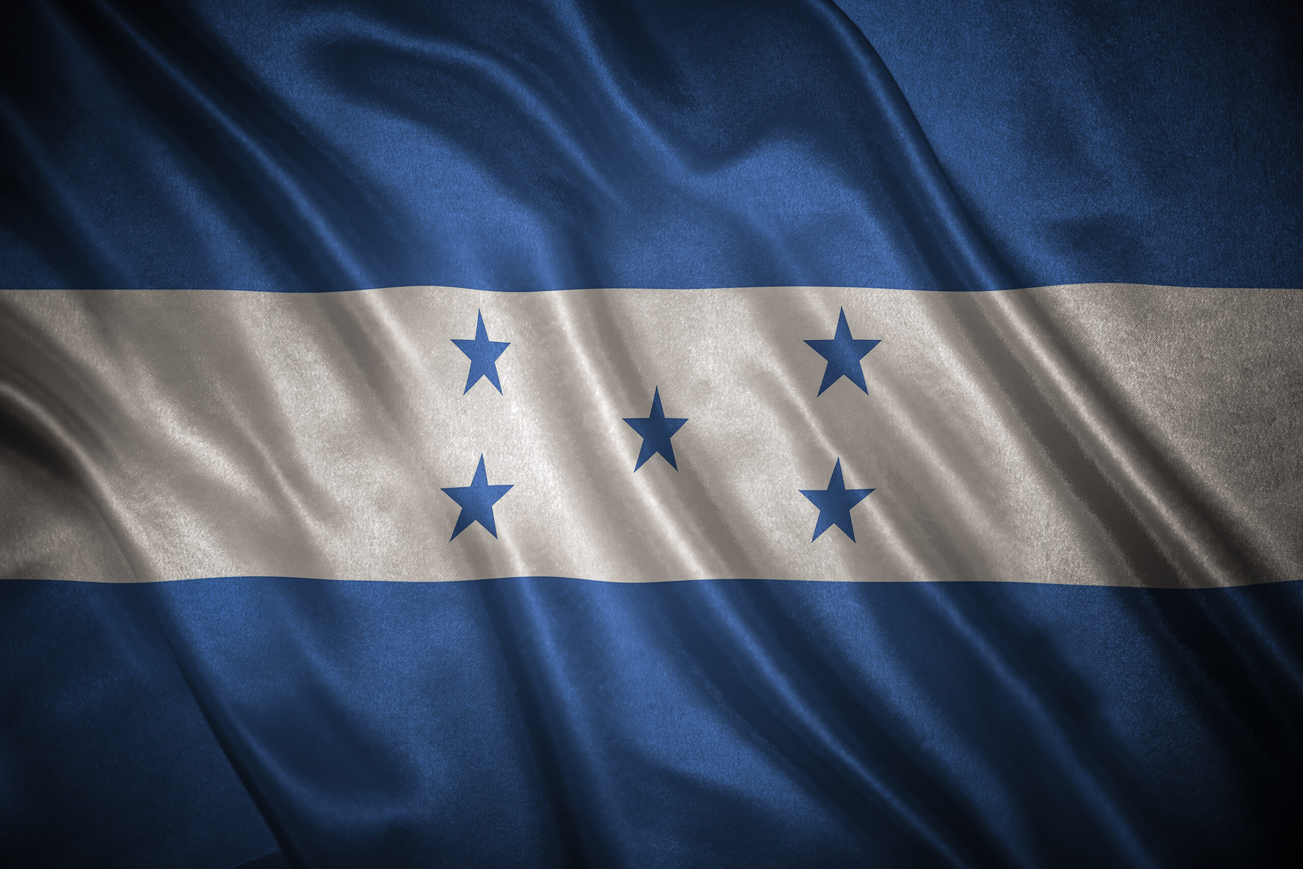 Flag of the nation of Honduras