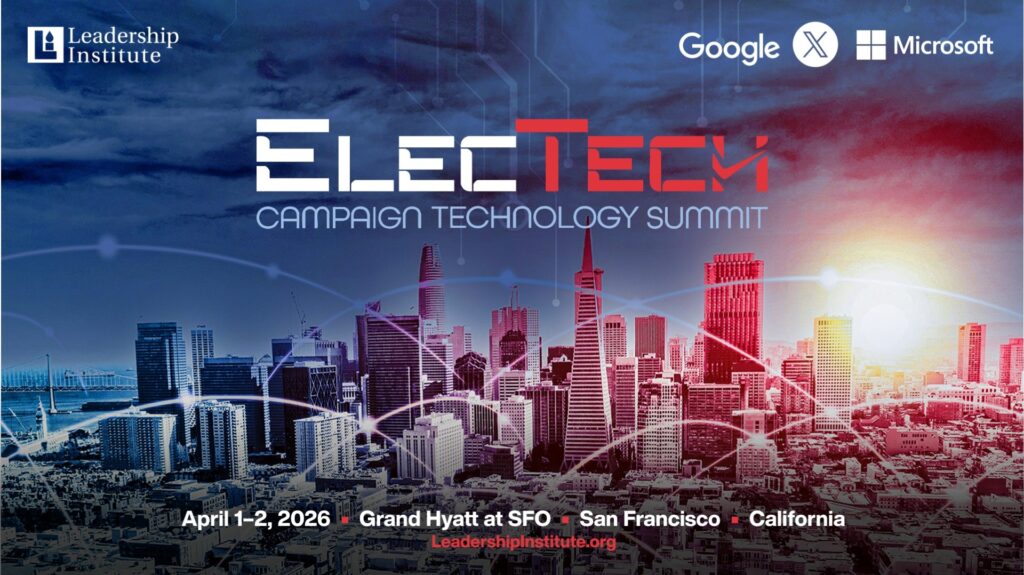 ElecTech in San Francisco California. An event bringing conservatives across the world together to be on the edge of political technology.